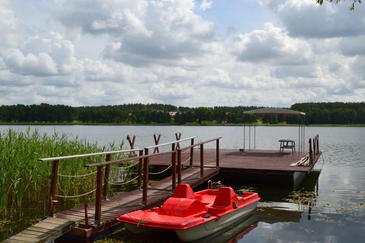Mazurskie Chatki Mrągowo Esterno foto