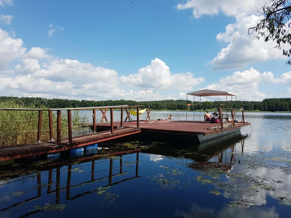 Mazurskie Chatki Mrągowo Esterno foto